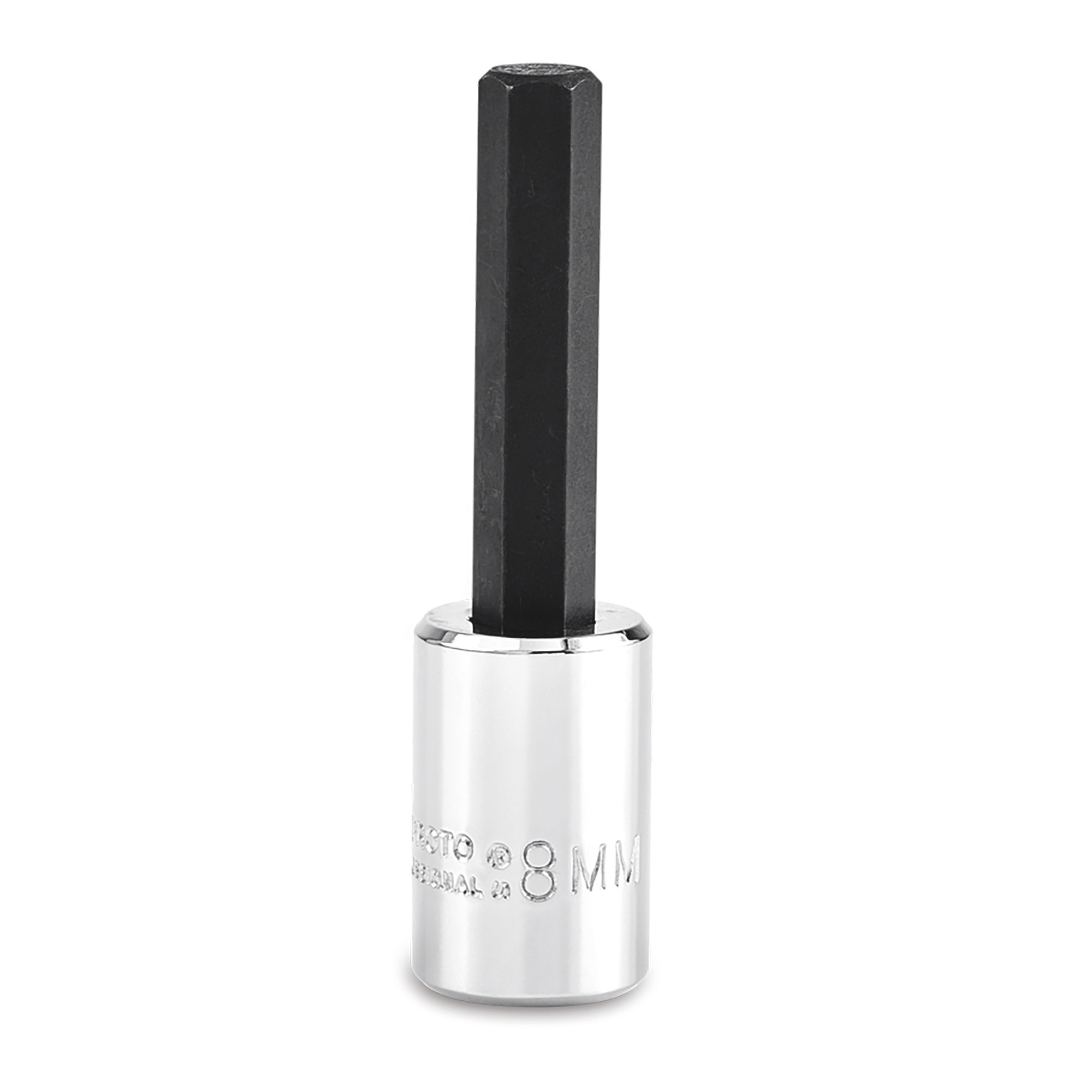 Proto 3/8in.-Drive 8mm Hex Bit Socket, Model# J4990-8M